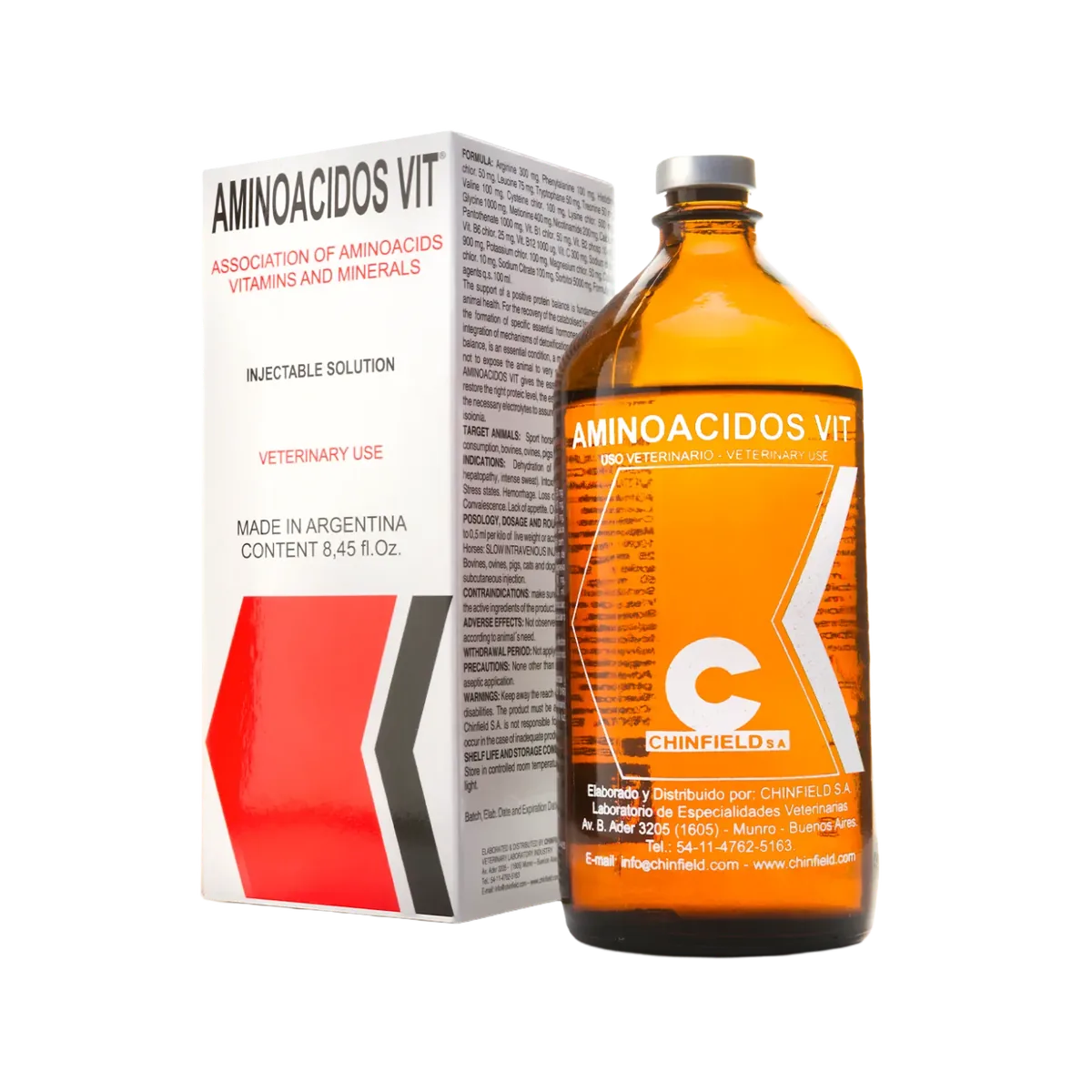 Aminoacidos Vit 250ml.