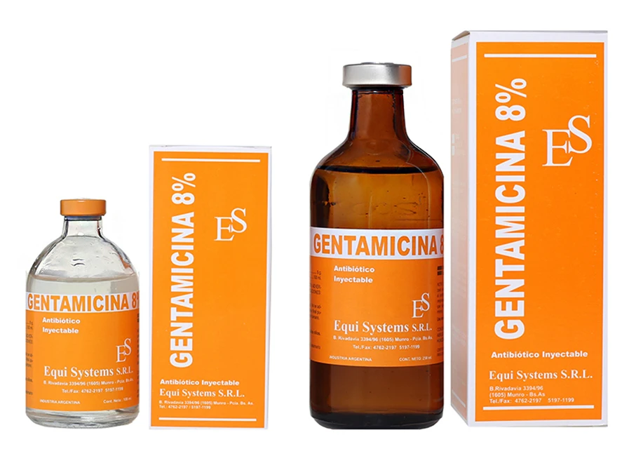 Gentamicina 8% x 250 ml.