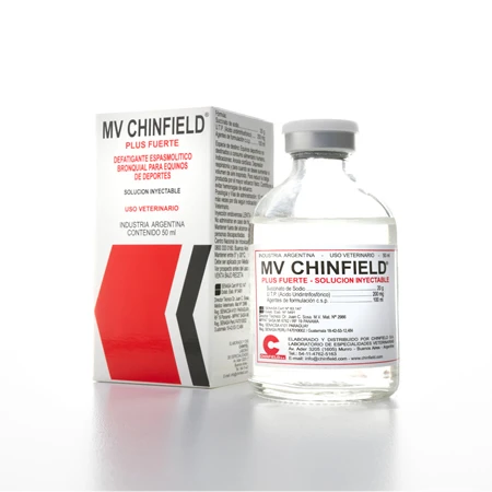 M.V. Plus fuerte inyectable 50ml.